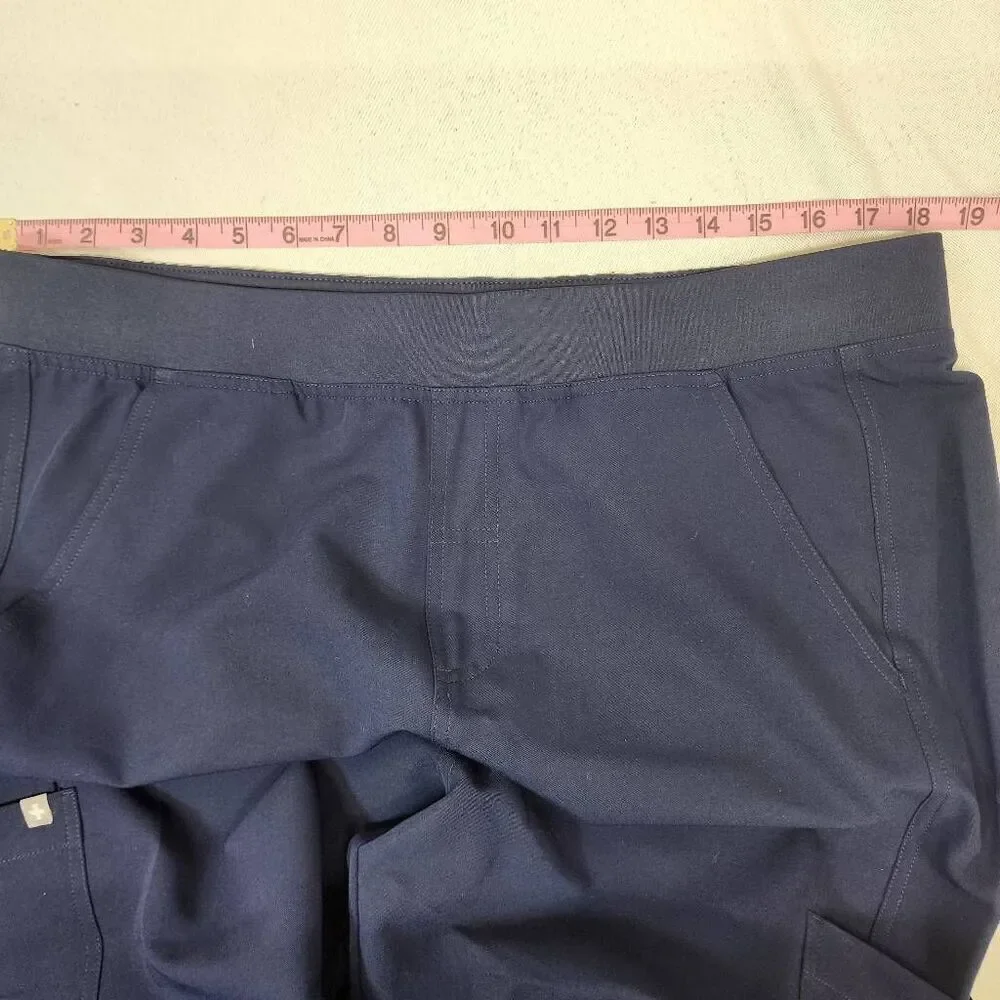 Figs Men's XL Tall  Navy Axim Cargo Scrub Pants Nursing Workwear